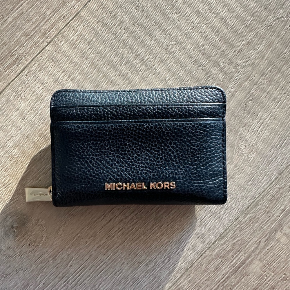 MK Mini Leather Wallet